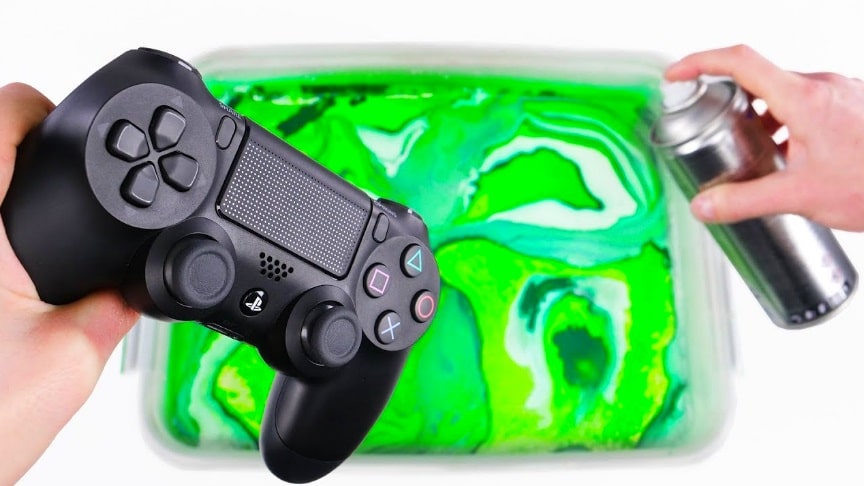 Customize Ps4 Pro Joysticks With Hydro Dipping