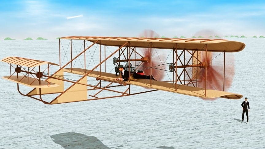 rc wright flyer