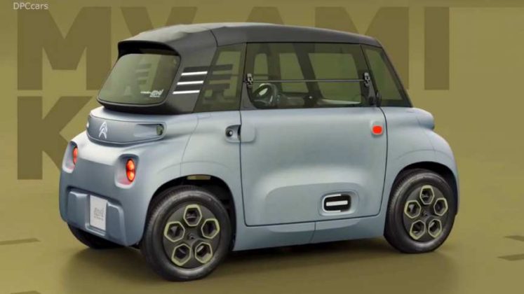 100% Electric Citroen AMI Electric Concept Car