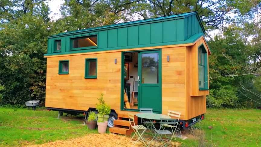 Dream Minimalist Beautifully Constructed Tiny House in France