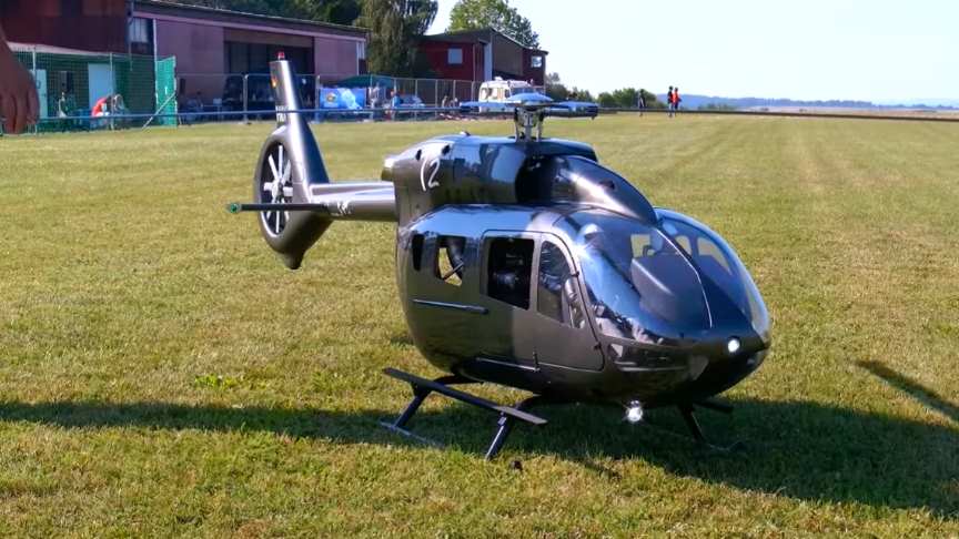 turbine model helicopter