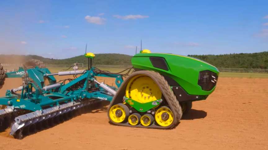 Autonomous Electric Tractor Conceot Future of Farming - Sia Magazin