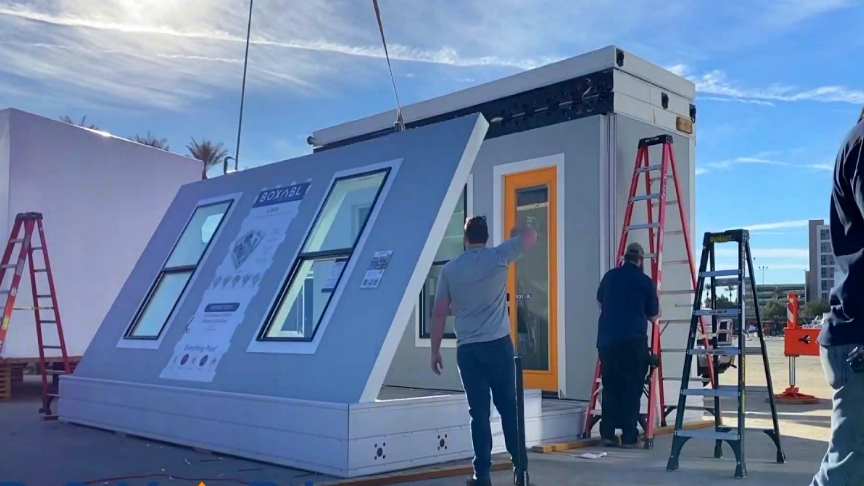 Tesla Foldable House