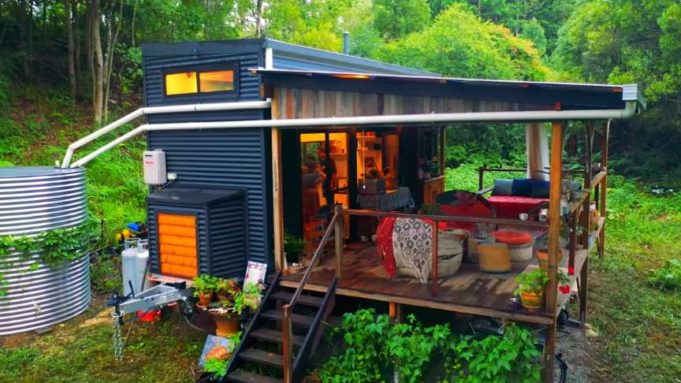 Off-The-Grid Tiny House With Stunning Syntropic Food Forest Gardens