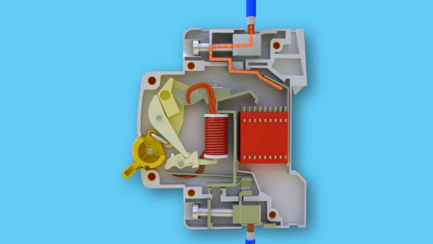 Miniature Circuit Breaker Mcb Working Principle 3d Animation