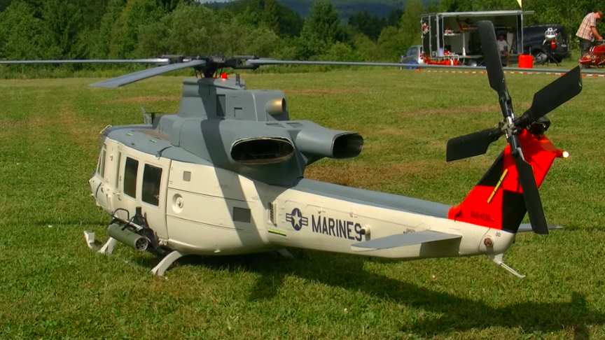 rc huey helicopter