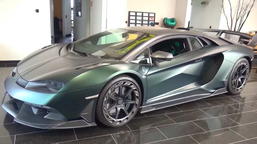 Mansory Cabrera Limited Rdition Lamborghini Aventador Svj