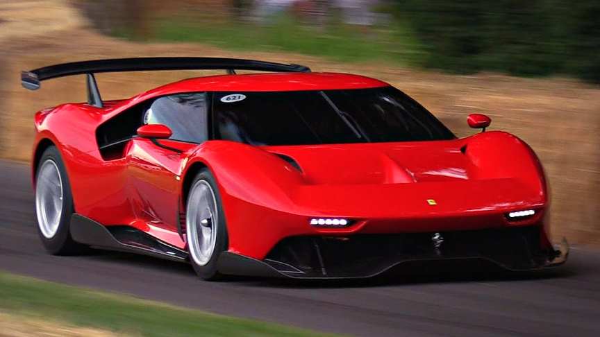 One-Off Ferrari P80/C Hypercar Twin Turbo V8 Engine Sounds