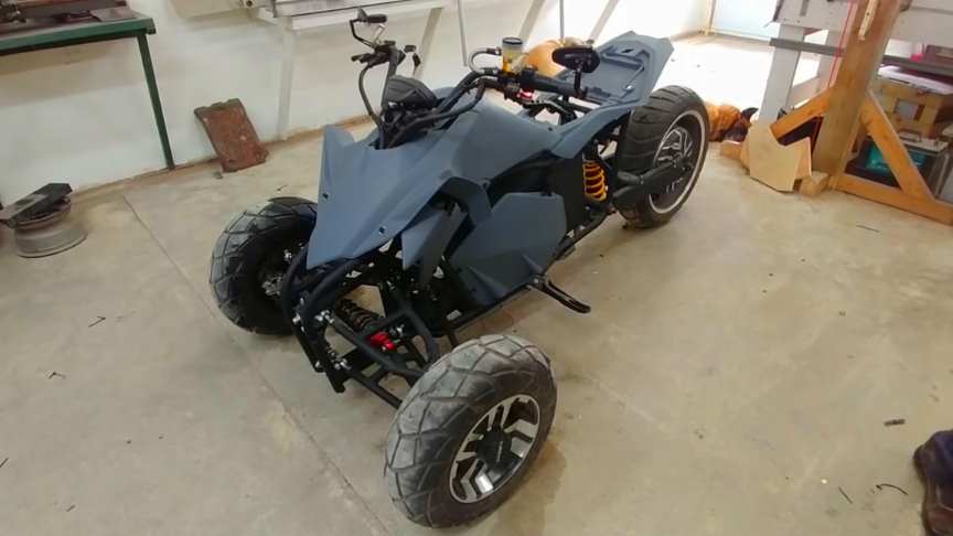 electric reverse trike