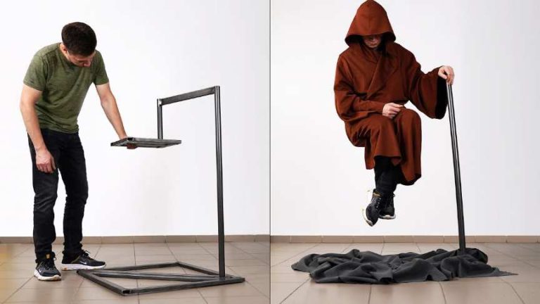 Diy Levitation Platform For Levitating Man Trick