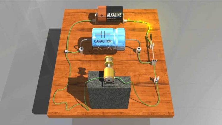 Capacitors Working Principle 3d Animation Capacitors Working Principle 3d Animation