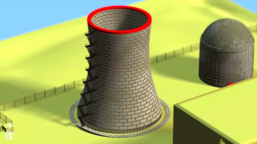 3D Animation Nuclear Power Plants Working Principle