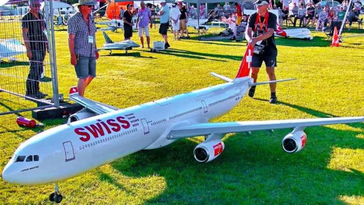 Giant 63kg RC Airbus A-340/300 Airliner Turbine Powered Airplane