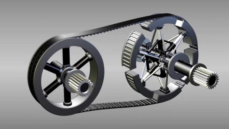 continuously-mechanical-variable-transmission-cvt-3d-animation