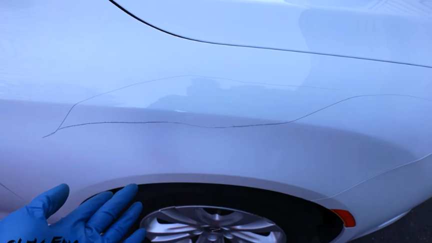 how to get a paint scratch out of a car