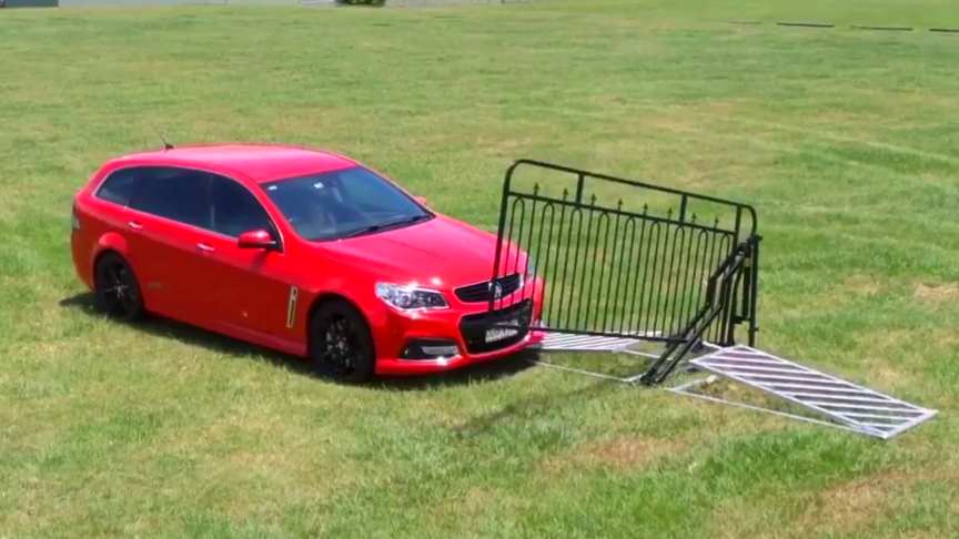 Non-Electric Automatic Gate Powered By The Weight Of Your Car