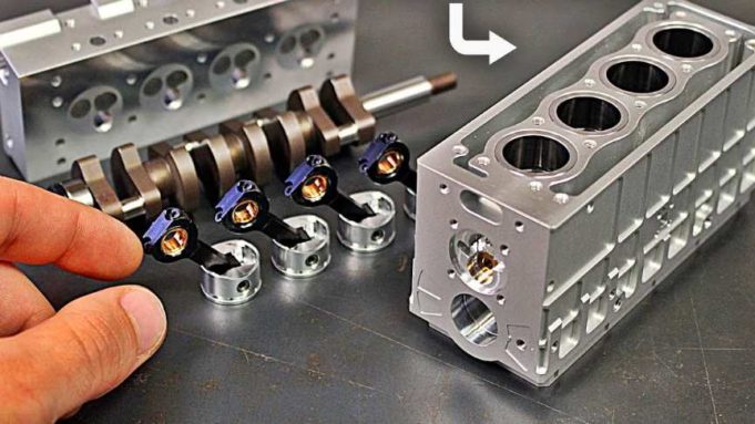 4 cylinder 4 stroke rc engine