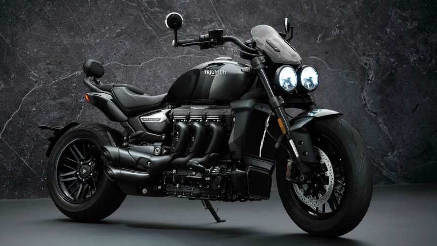 Мотоциклы Triumph Rocket 3 c коляской