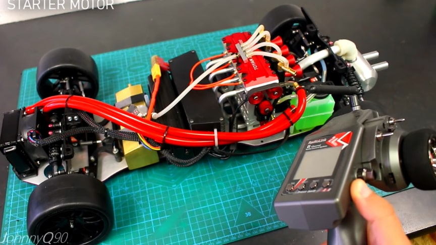 4 cylinder rc car