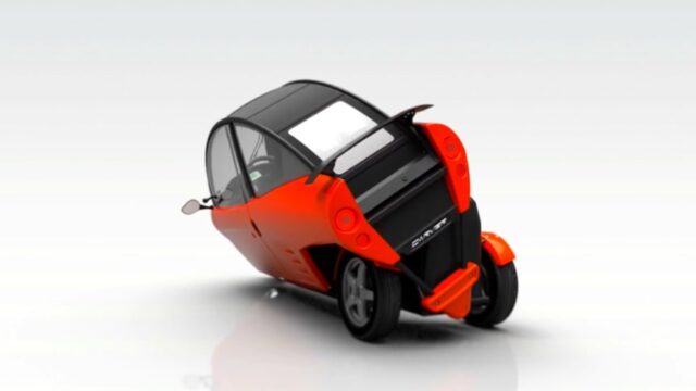 Carve Electric Three Wheeled Body Tilting Car Sia Magazin