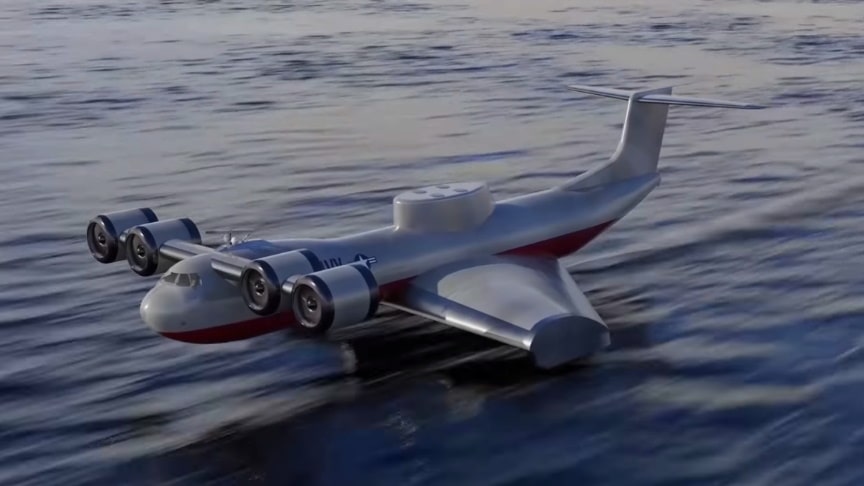 American Ekranoplan PAR-WIG Concept Plane