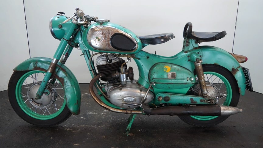 1955 Puch 250 SGS 250cc Vintage Motorcycle Start Up | atelier-yuwa.ciao.jp