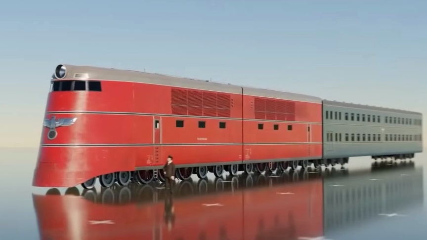 Breitspurbahn The Insane Giant Nazi Railway Concept