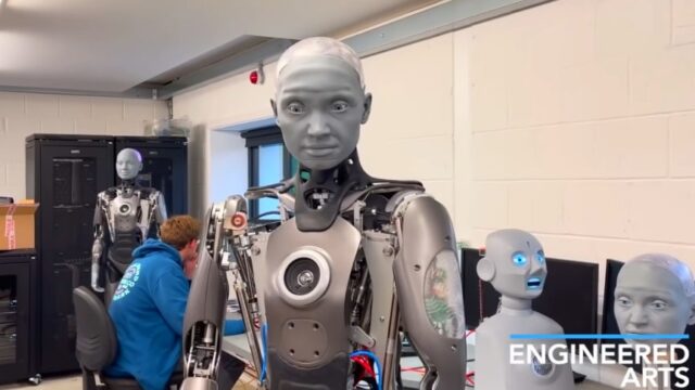 Ameca Humanoid Robot AI Platform First Look