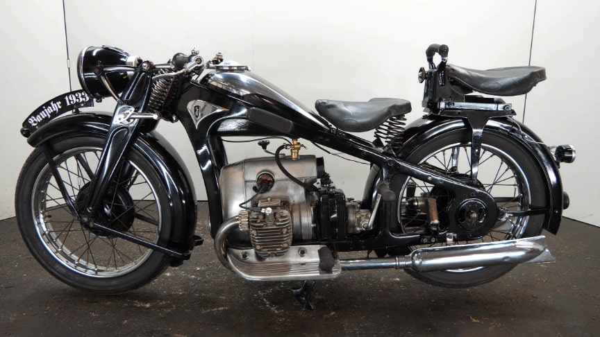 Classic Motorcycle  Zündapp K500 1933 500cc 2 cyl sv