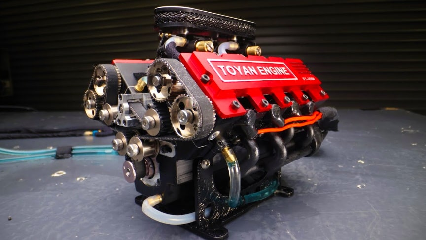 Miniature V8 Engine Kit That Runs