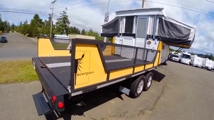 Fleetwood Scorpion Pop Up Camper Toy Hauler Home Alqu
