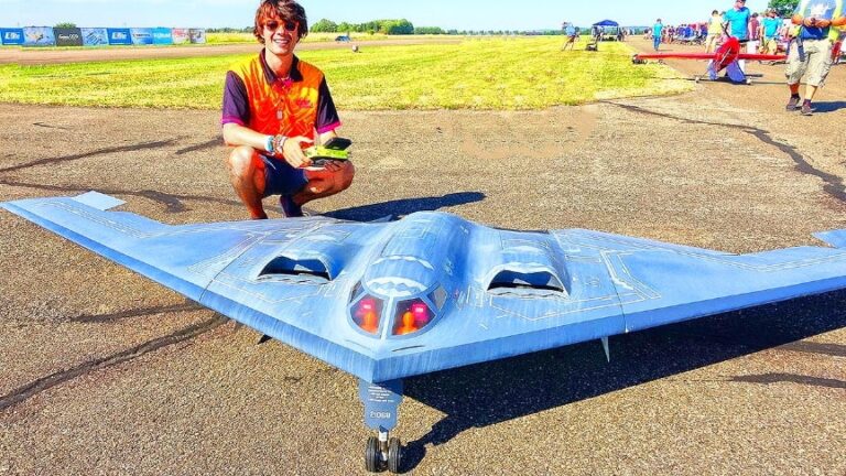 Rc Giant B-2 Spirit Stealth Turbine Jet