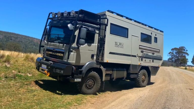 SLRV Commander 4×4 Off Road EV Luxurious Motorhome