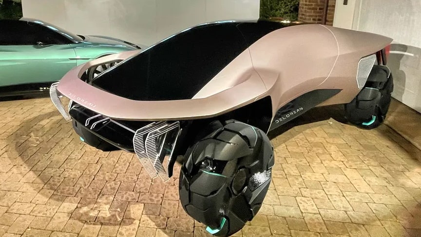 Delorean Omega 2040 Concept Off Road Car From The Future
