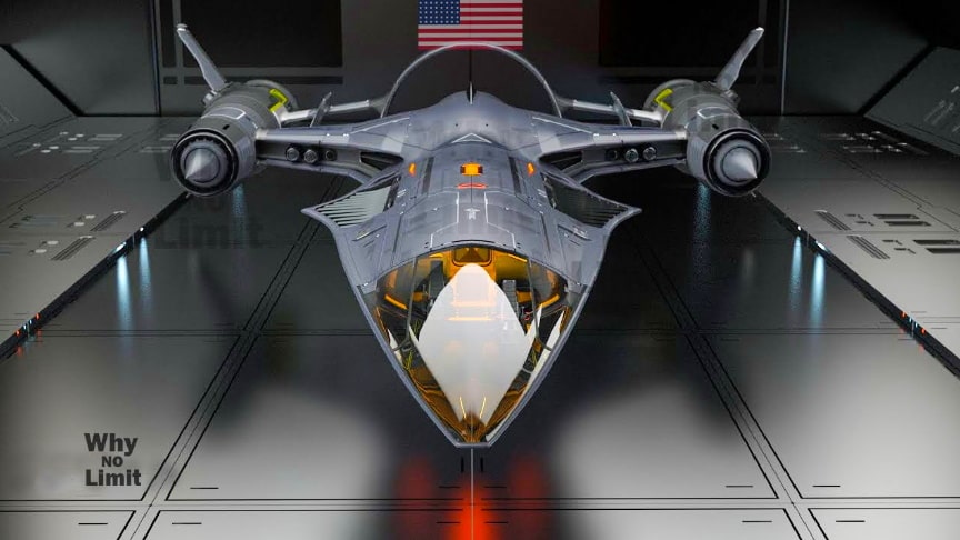 USA's New Super SR-72 Hypersonic Aircraft