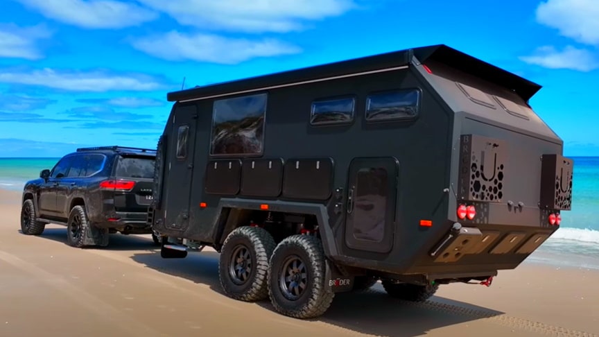 Bruder EXP-8 Stealth Edition Off-Road Off-Grid Trailer