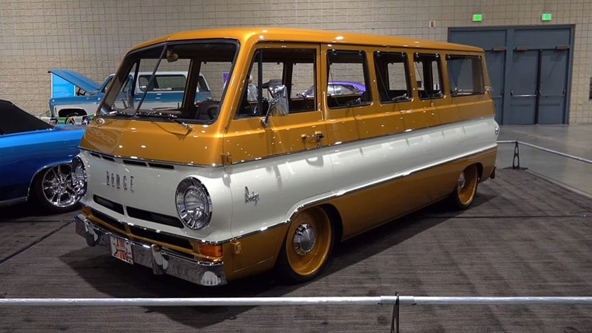 Custom 1969 Dodge A108 Van Vantasy Mid Engine HEMI