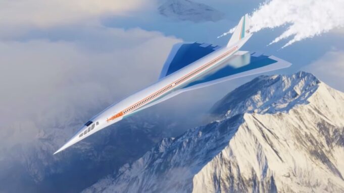 Supersonic Pessenger Lockheed L-2000 Airliner Concept