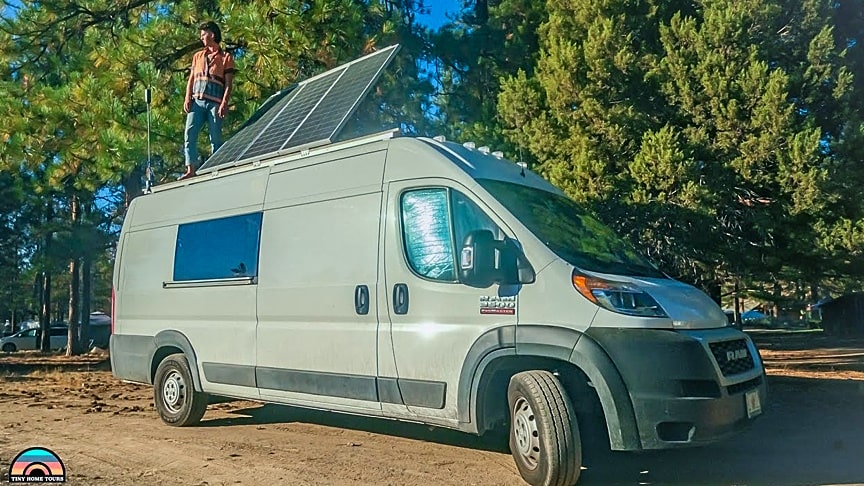 DIY Self-Built ProMaster Made With Gorgeous Sinker Cypress - Sia Magazin