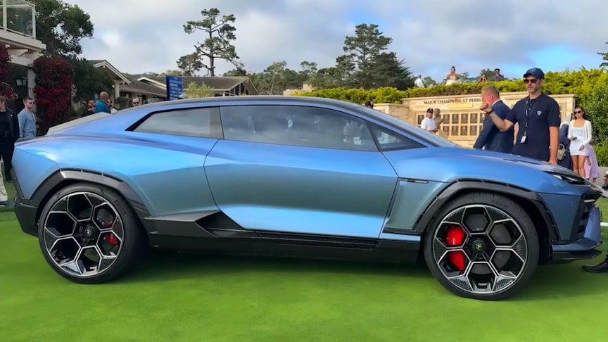 lamborghini electric car suv