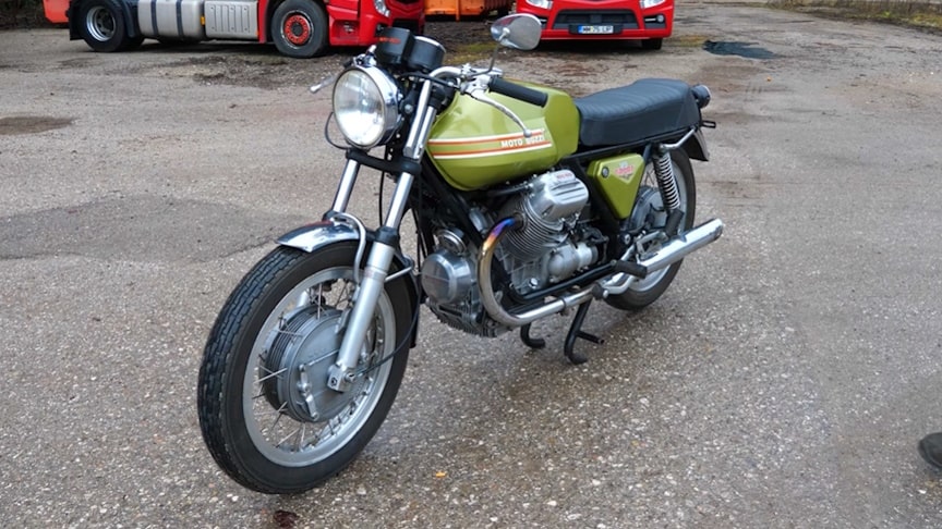 A 1971 Moto Guzzi V7 Sport – A Factory-Built 1970s Cafe Racer